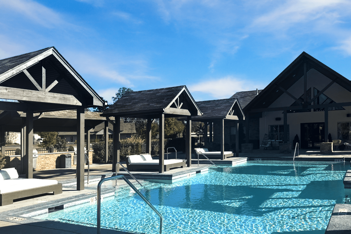 Swimming area at Atlas at Cabot in Cabot. AR