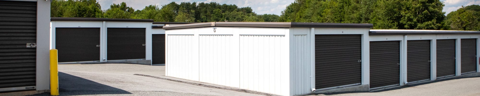 RV, boat and auto storage at AAA Self Storage at Browns Summit Rd in Browns Summit, North Carolina