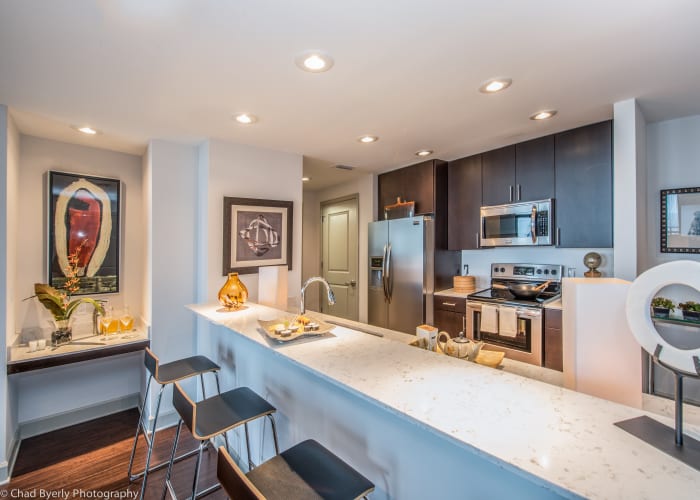 Gorgeous Skyloft floor plans at 55 West Apartments