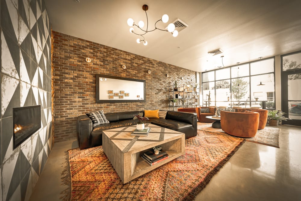 Comfortable community space at The Robert in Portland, Oregon