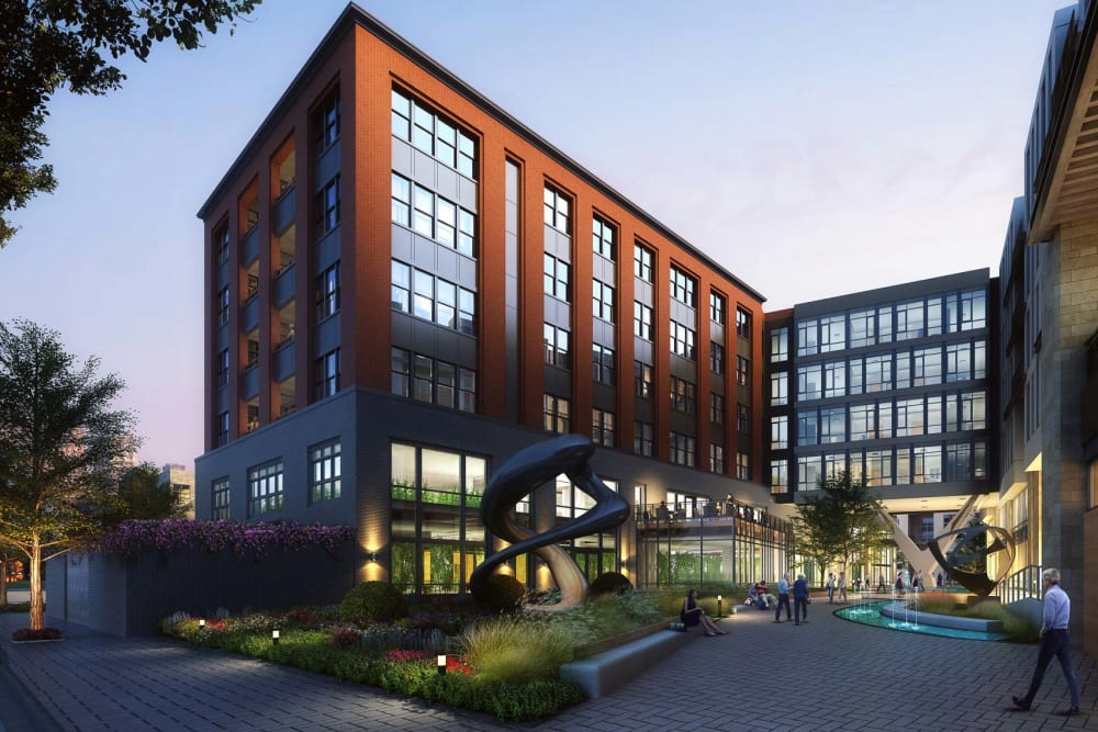 Exterior rendering of our community's neighborhood at Encore MidCity in Huntsville, Alabama