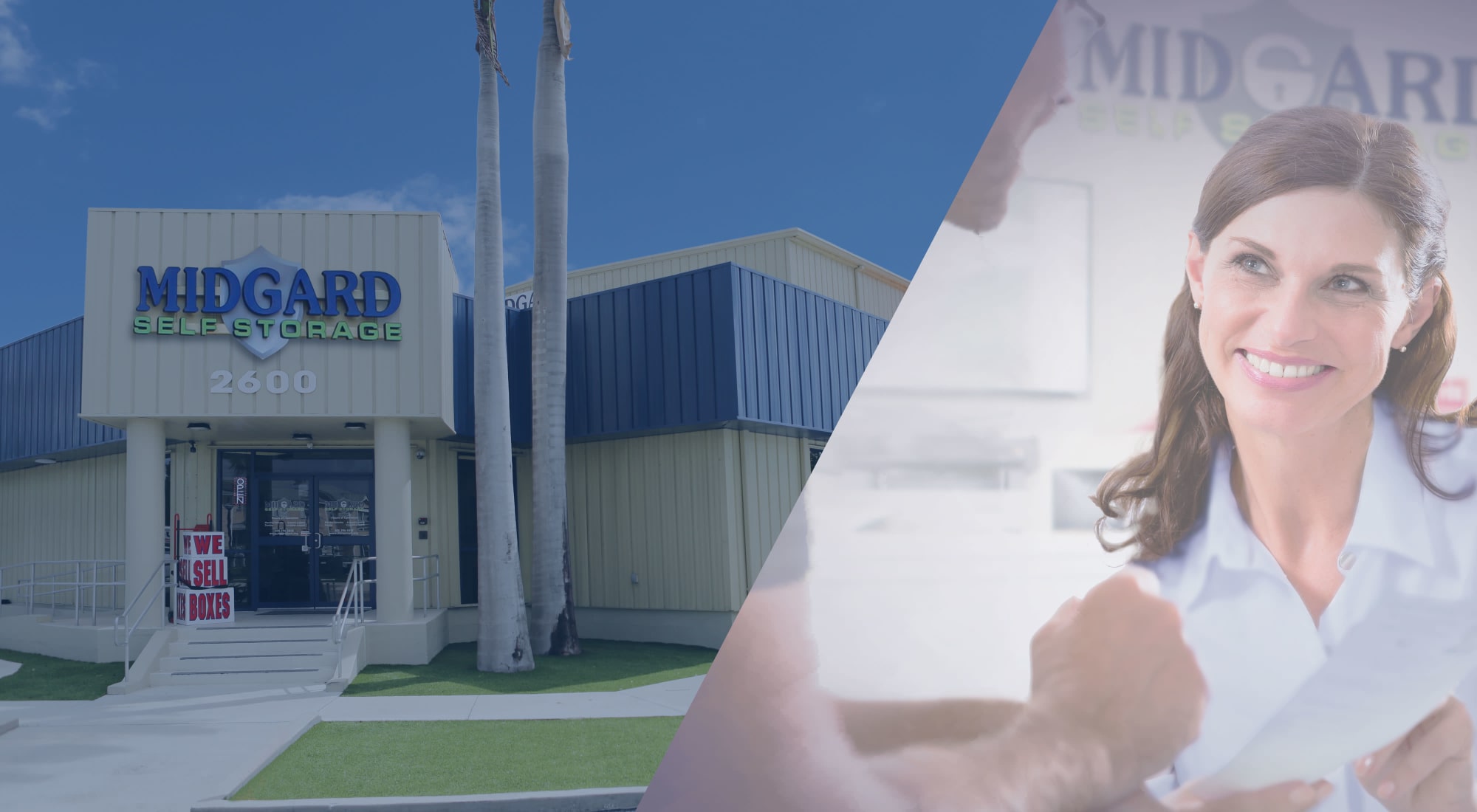 Self storage at Midgard Self Storage in Key West, Florida