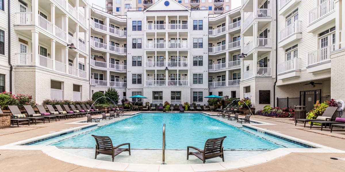 Poolside at CWS Apartment Homes in Austin, Texas