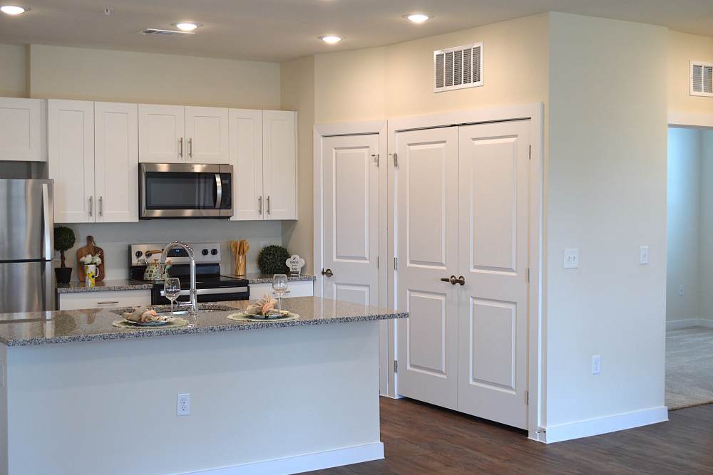 Kitchen in Cypress Creek at Stoney Ridge in Del Valle, Texas