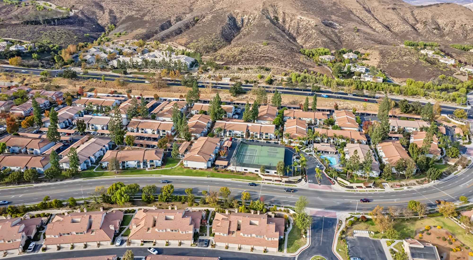 Neighborhood at Sofi at Wood Ranch in Simi Valley, California