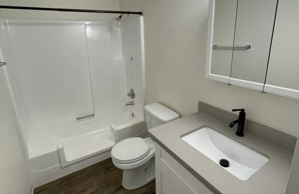 Bathroom at Parkside Apartments