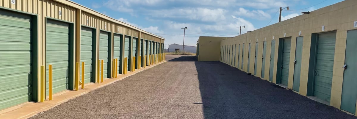RV, boat, and auto atorage at KO Storage in Midland, Texas