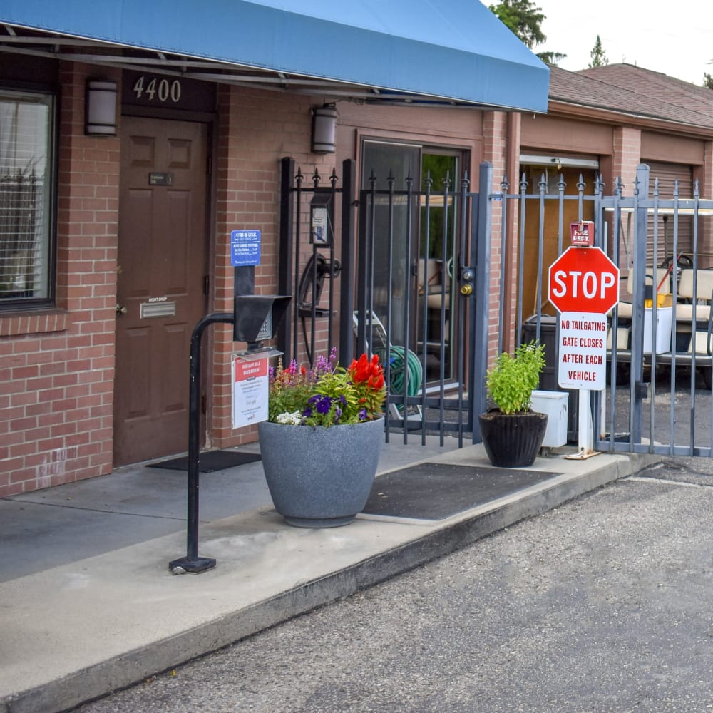 Keypad entry at STOR-N-LOCK Self Storage in Boise, Idaho