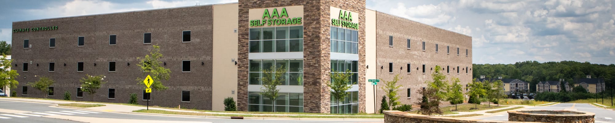 Map and directions to AAA Self Storage at Jag Branch Blvd in Kernersville, NC