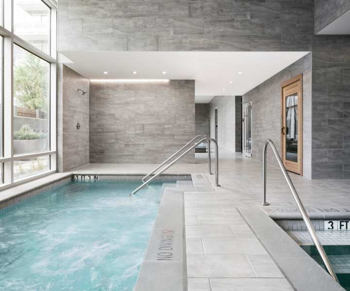 Swimming pool at Ardan in Dallas, Texas 