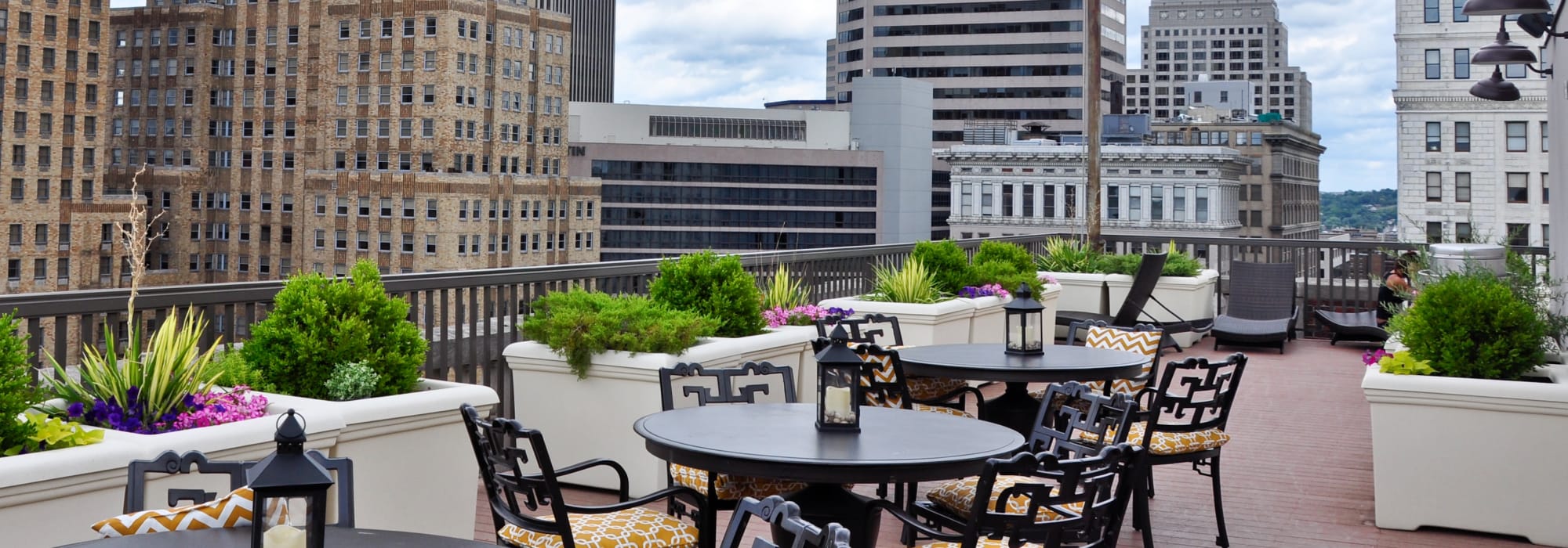 Rooftop at The Reserve at 4th and Race in Cincinnati