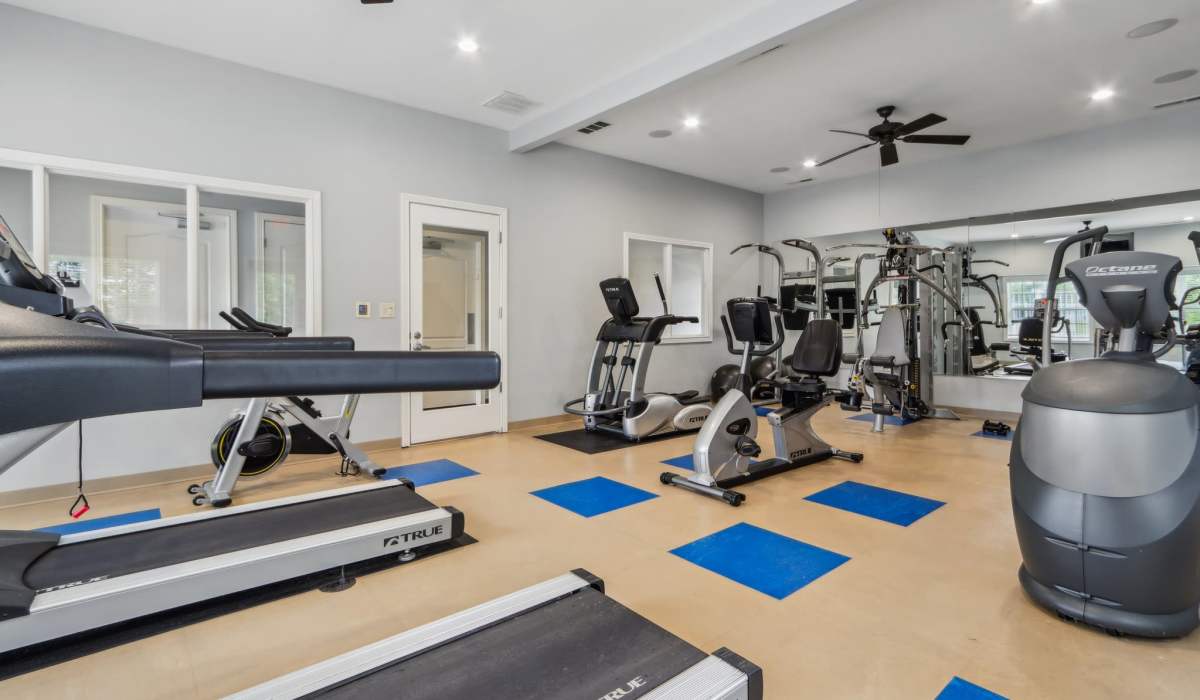 Community fitness center at Bluestone in Greenfield,Indiana