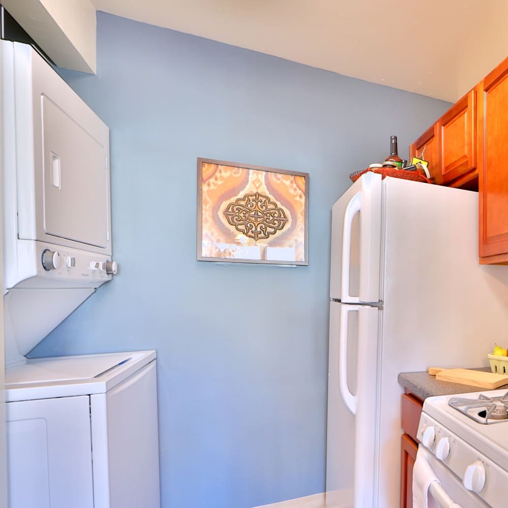 Bedroom with closet at Briarwood Place Apartment Homes in Laurel, Maryland