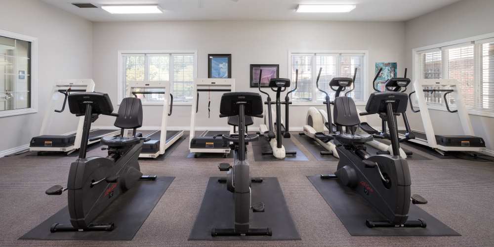Fitness center at Valley View Estates, Council Bluffs, Iowa