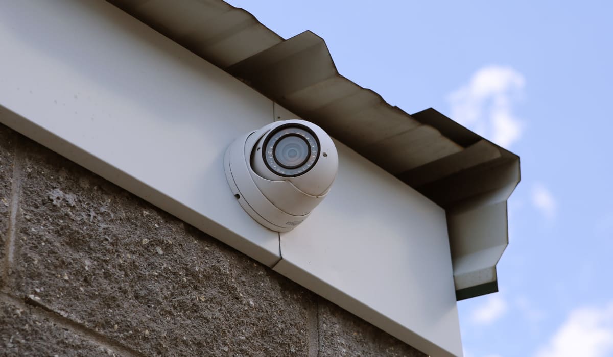 security cameras at Midgard Self Storage in Columbia, SC