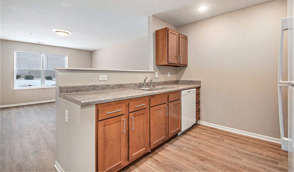 Kitchen at Breton Grove I in Grand Rapids. MI