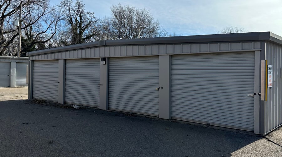 Exterior of outdoor units at KO Storage in Wichita, Kansas