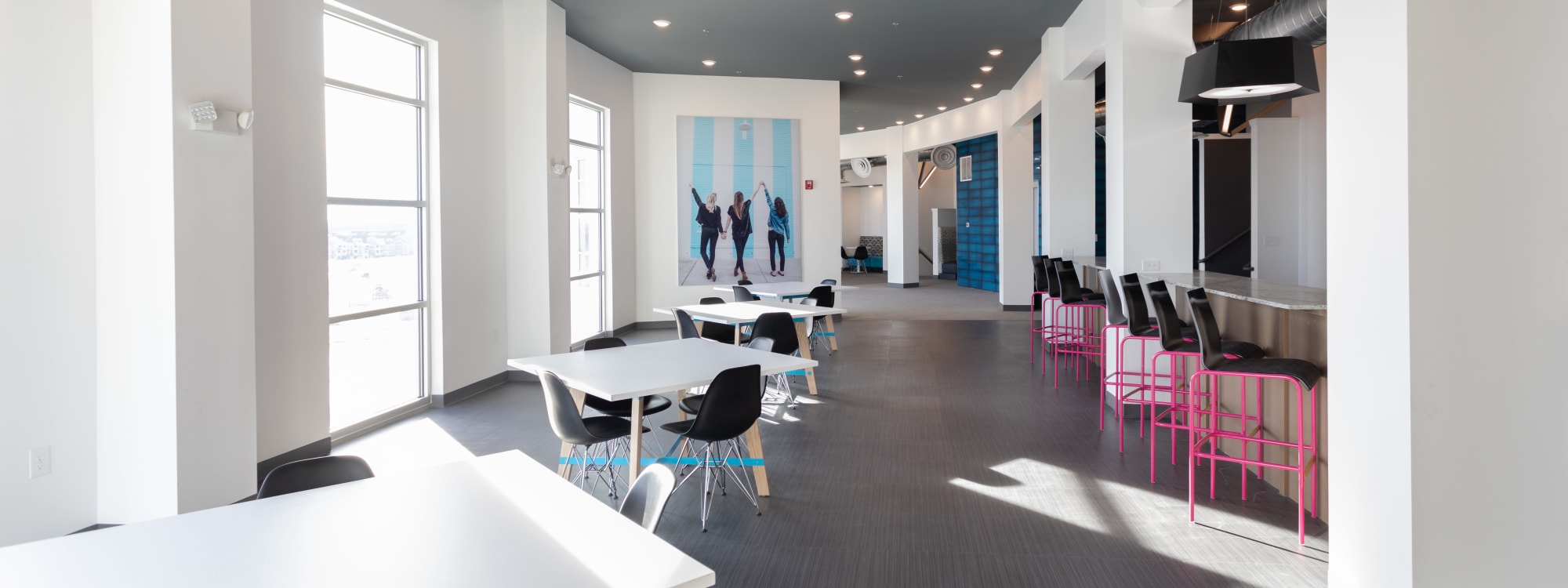 Student apartments at The Altitude in Harrisonburg, Virginia