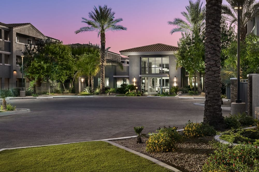 Exterior and sign at Avenue 25 in Phoenix, Arizona