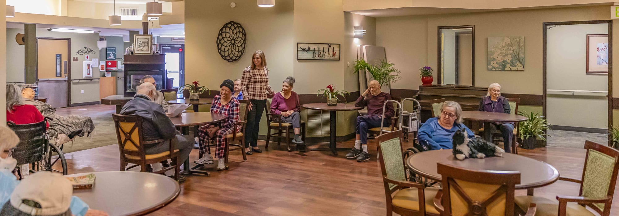 Services and amenities at Cascade Park Gardens Memory Care in Tacoma, Washington