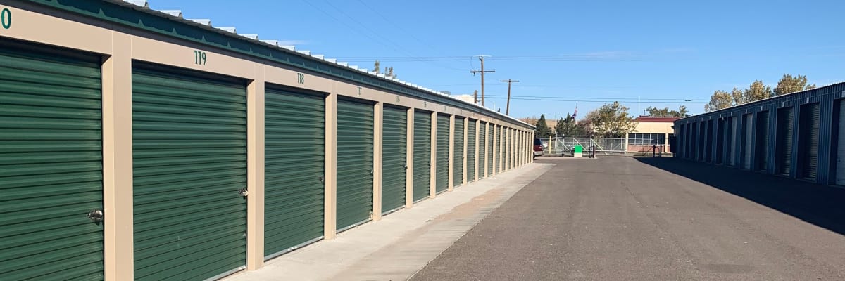 Unit sizes and prices at KO Storage in Casper, Wyoming