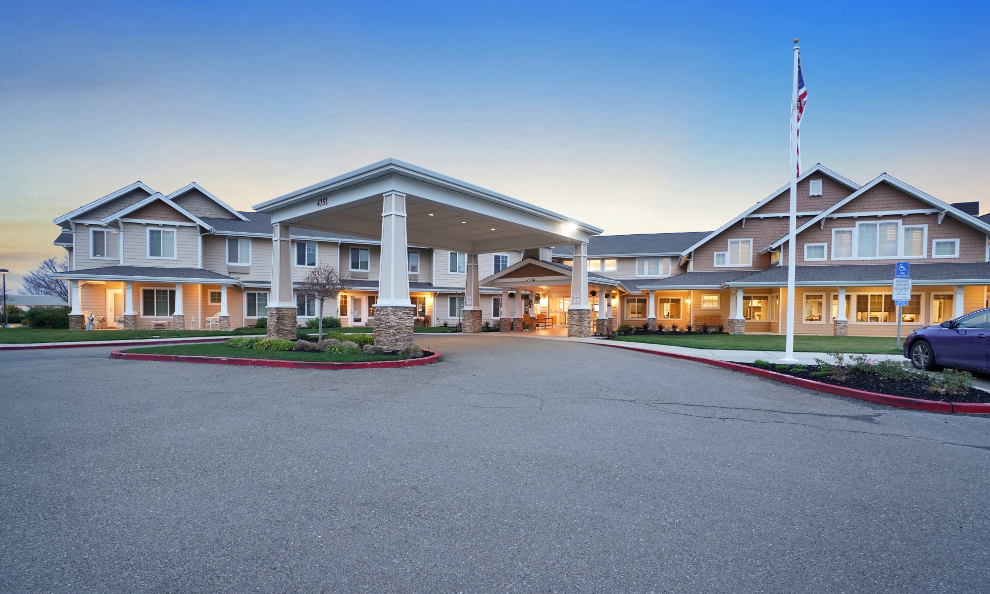 The Commons at Dallas Ranch senior living in Antioch, California