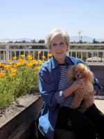 Ann, resident at Merrill Gardens at Rockridge in Oakland, California. 