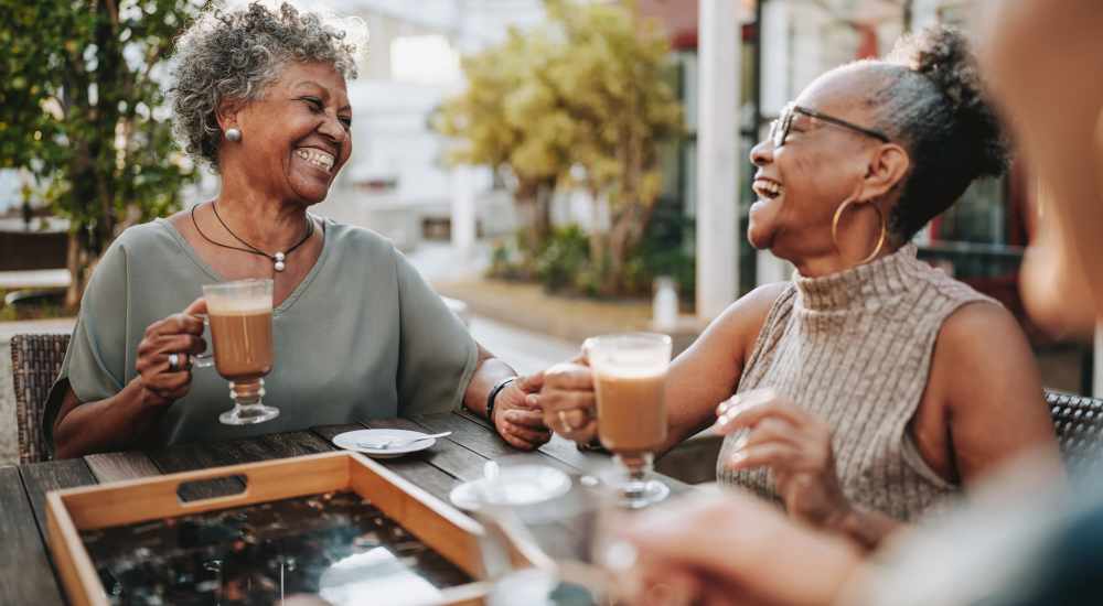 Residents having fun near The Cascade at Foundry Creek in Richmond, Virginia