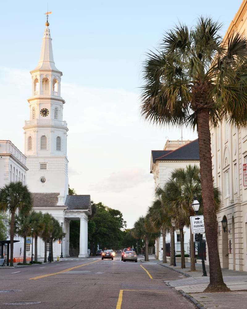 Rendering the neighborhood at Palmetto Square in Charleston, South Carolina