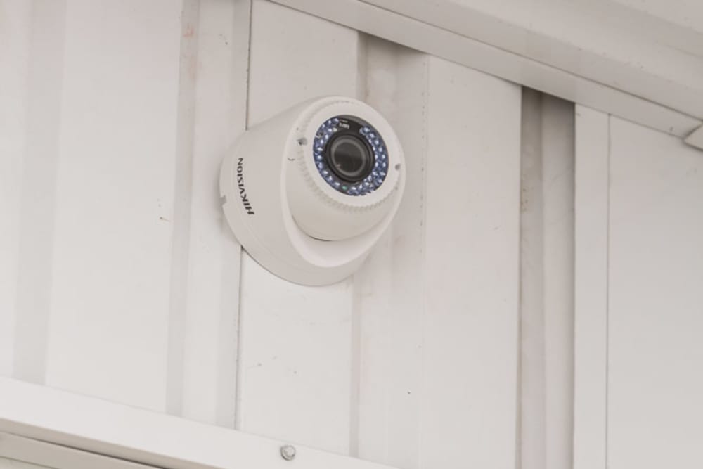 Security camera at Express Storage in Pasco, Washington.