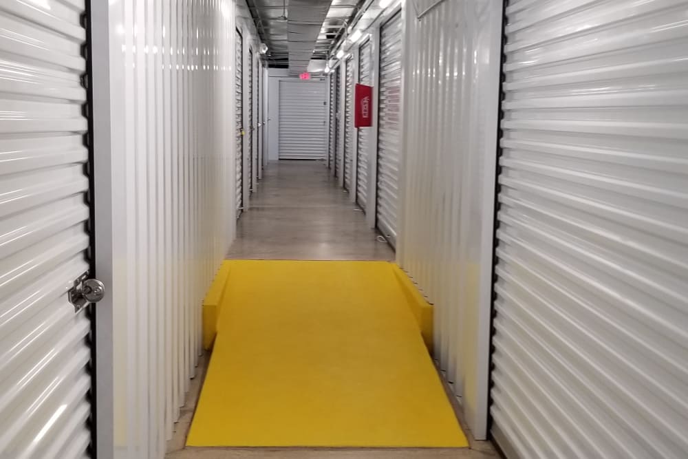 Clean self storage units at All Seasons Self Storage in Wilmington,North Carolina