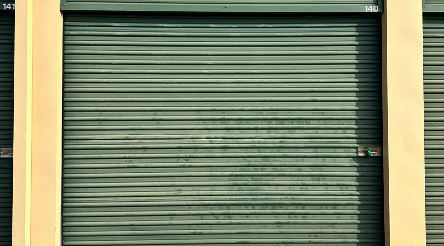 Exterior of outdoor units at KO Storage in Tulsa, Oklahoma