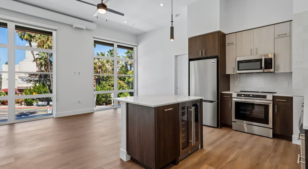 Interior unit at Tower Broadway in Sacramento, California