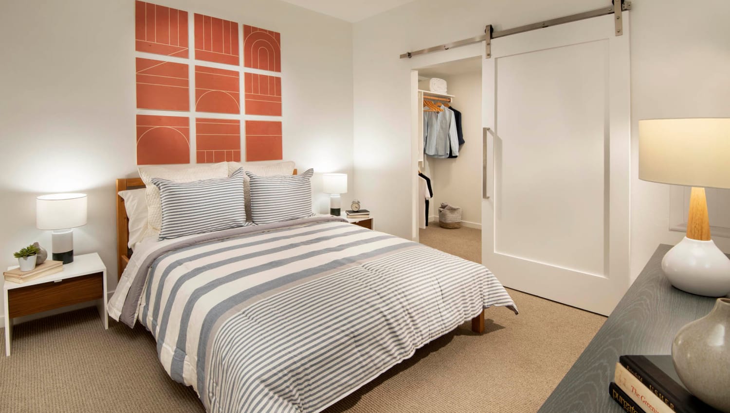 Bedroom with attached walk-in closet Aiya in Gilbert, Arizona