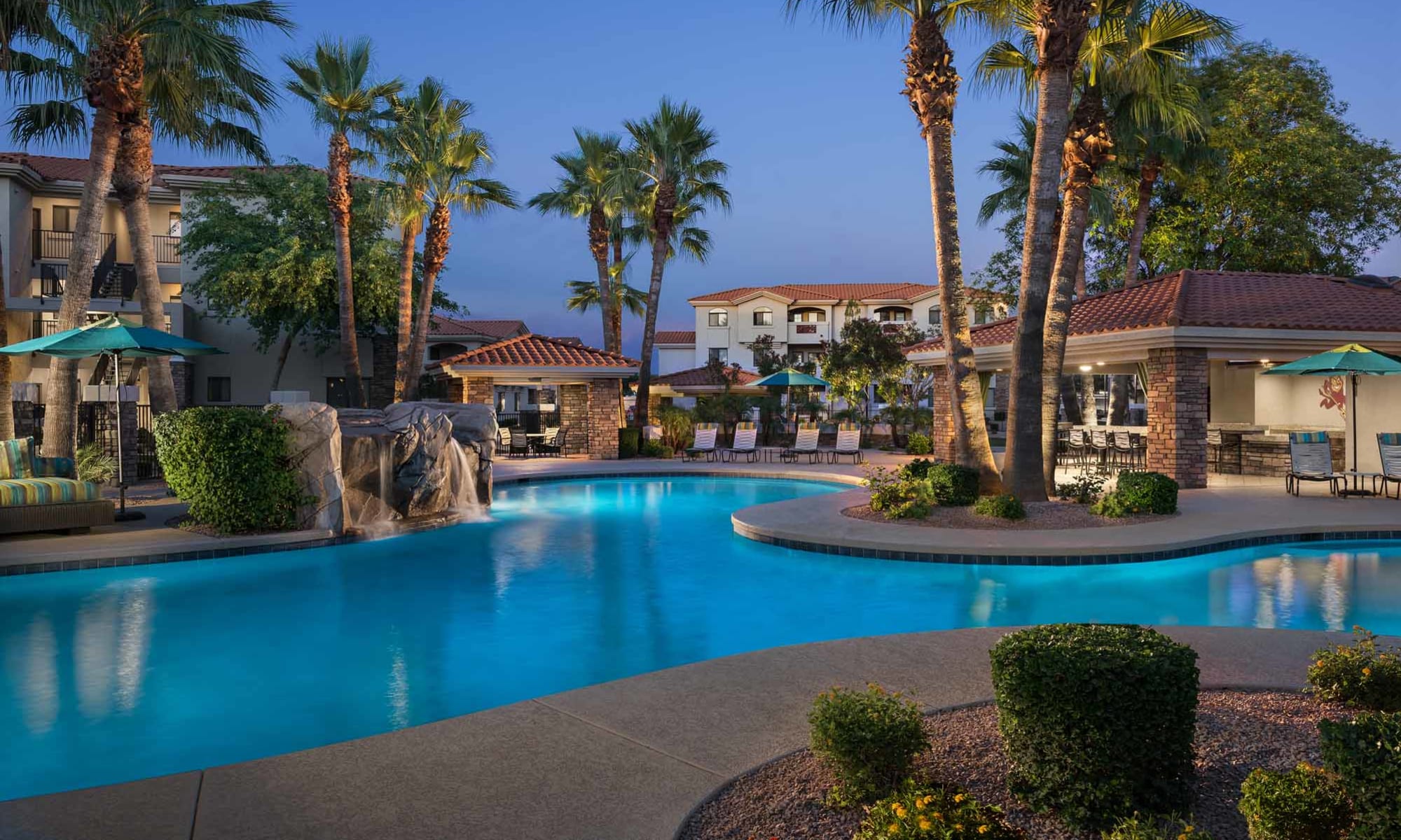 Apartments at San Marbeya in Tempe, Arizona