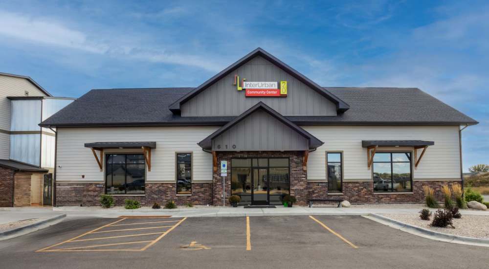 Exterior view of the building at InterUrban 2.0 in Billings, Montana