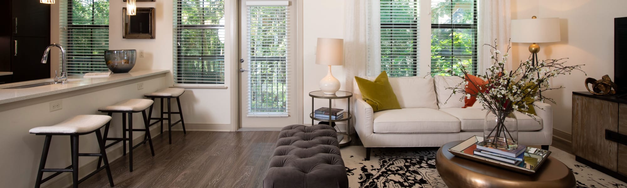 Floor plans at Olympus at Memorial in Houston, Texas