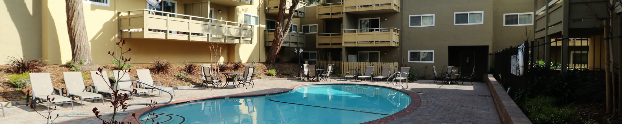 Community map at Bayfair Apartment Homes in San Lorenzo, California