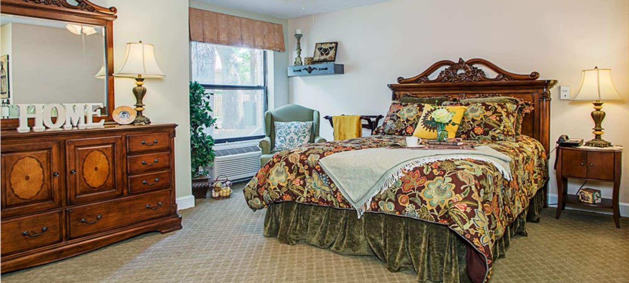 Bedroom Model at Floor Plans at Grand Villa of Ormond Beach in Ormond Beach, Florida