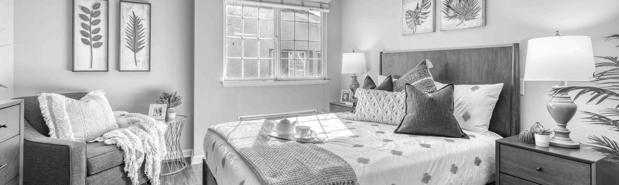Floor Plans at Pacifica Senior Living Palm Springs in Palm Springs, California.