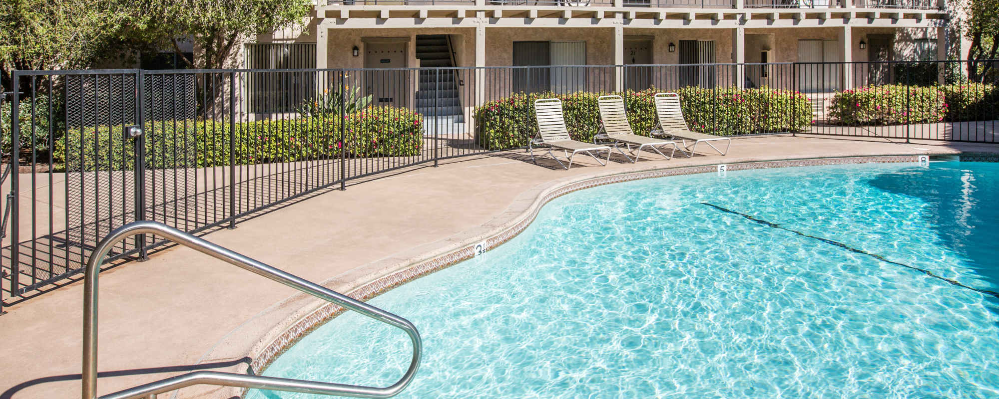 Upscale apartments at Casa Madrid in Cypress,California