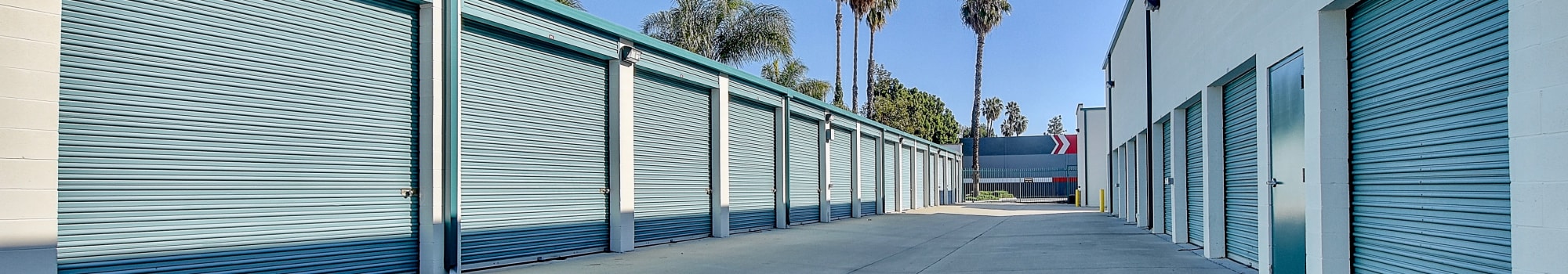 Unit size guide at My Self Storage Space in West Covina, California