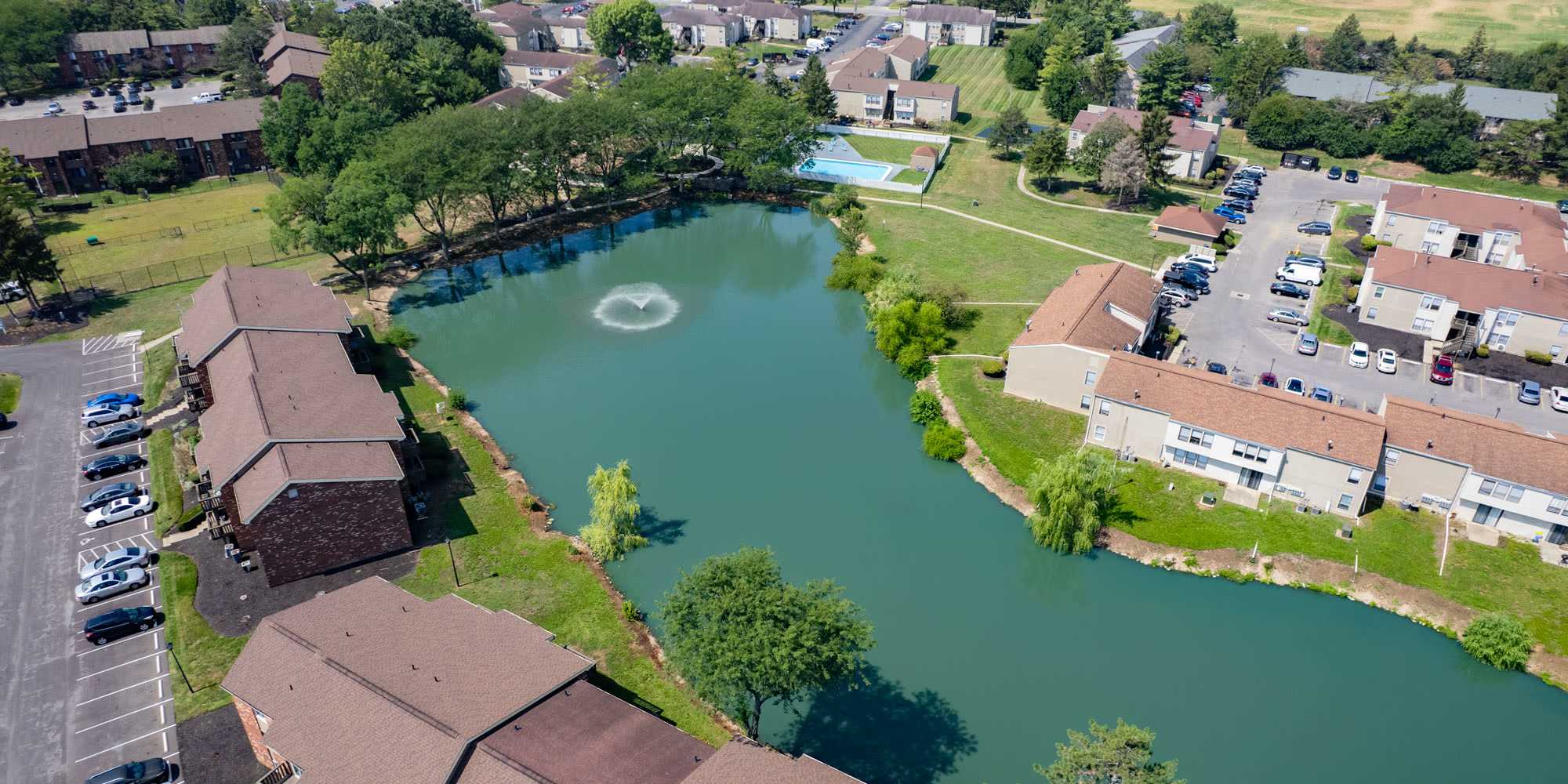 Welcome home to Lake Eden Apartments and Townhomes in Columbus, Ohio