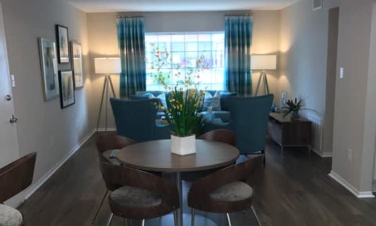 Living room at Park West in Mobile, Alabama