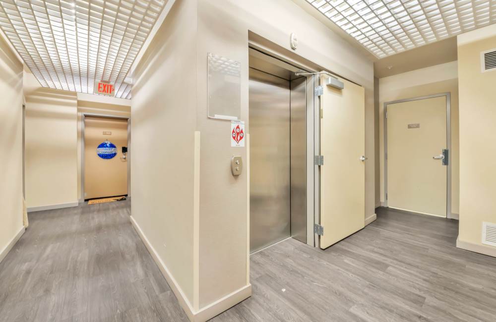 Business center at North Main Village in Milwaukie, Oregon