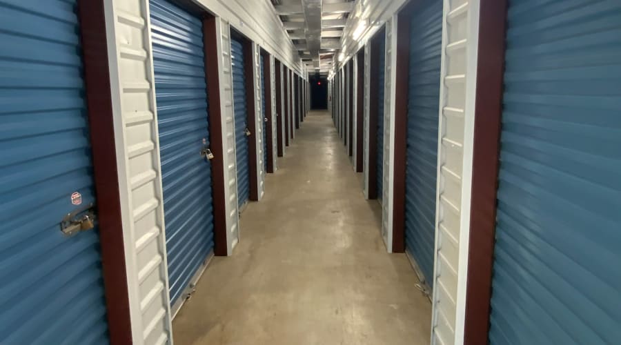 Temperature controlled units at KO Storage in San Benito, Texas