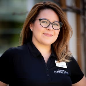 The business services director at The Pointe at Summit Hills in Bakersfield, California.