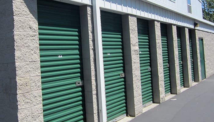 A Storage Place's drive-up storage units in Lompoc, California