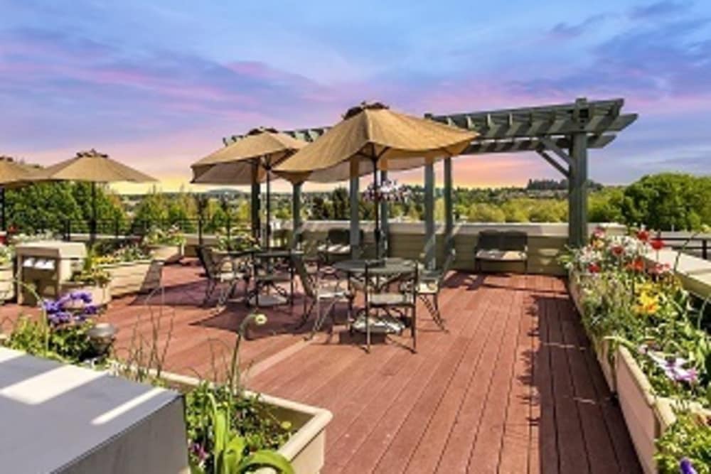 Dining hall of our senior living facility in Renton