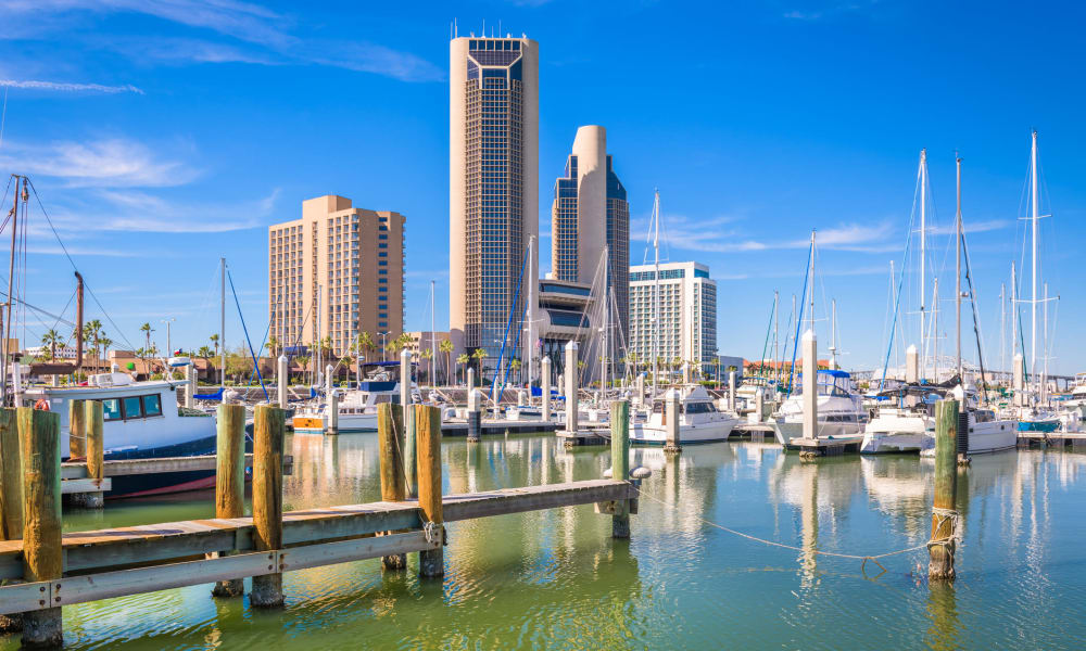 lakeside view at The Hudson in Corpus Christi, Texas